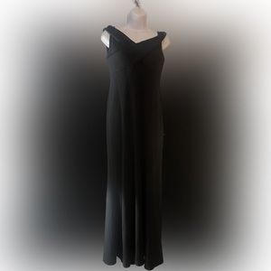 Nightway Black Gown Size 10